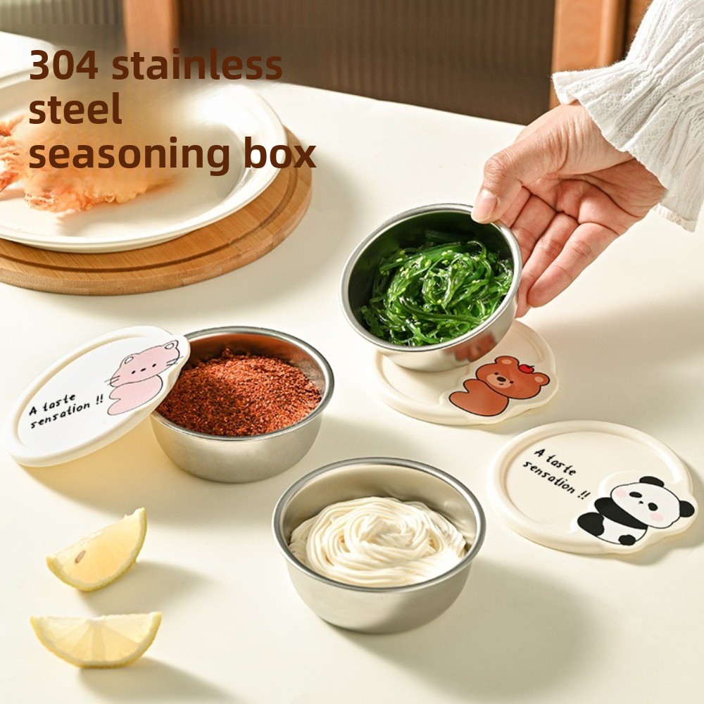 Sauce Dipping Cup - Neuer Wiederverwendbarer Saucenbecher aus 304 Edelstahl,