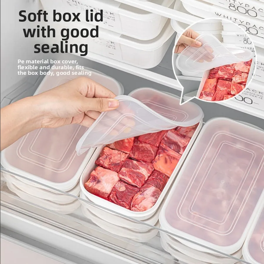 Meal Prep Weekly - yesFood - Lebensmittelgeeignete Gefrierbehälter für Fleisch,