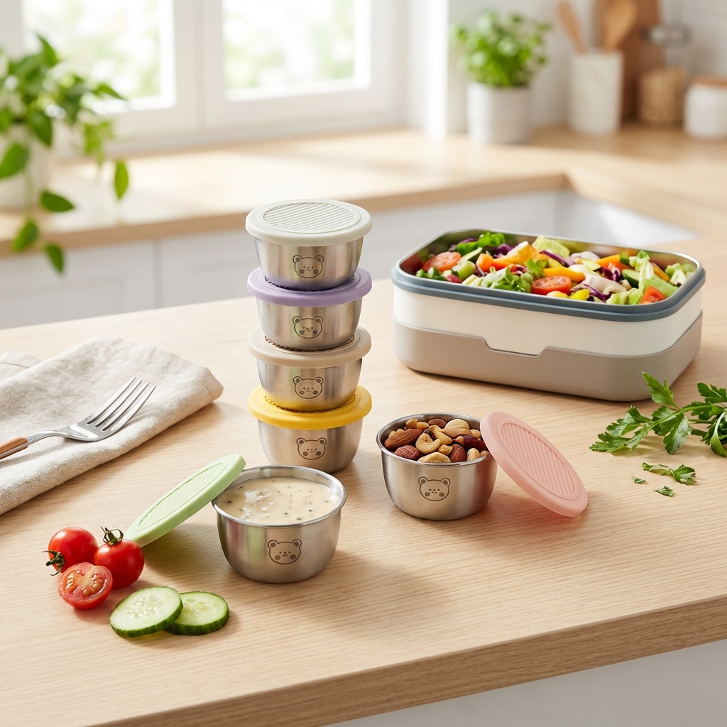 1/6 Stück 304 Edelstahl Saucen – Sauce Dipping Cup Bewertung und Preis