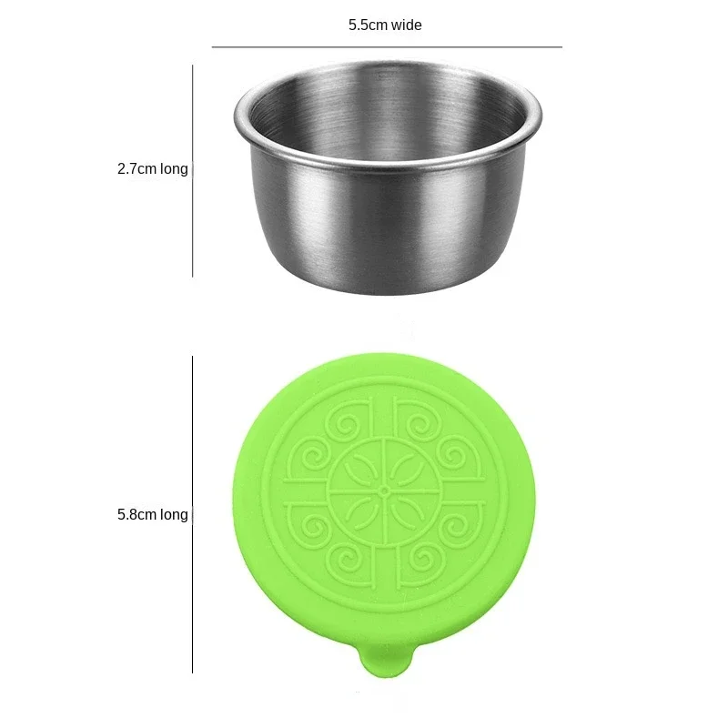 6 Teil/satz 304 Edelstahl Eint – Sauce Dipping Cup Bewertung und Preis