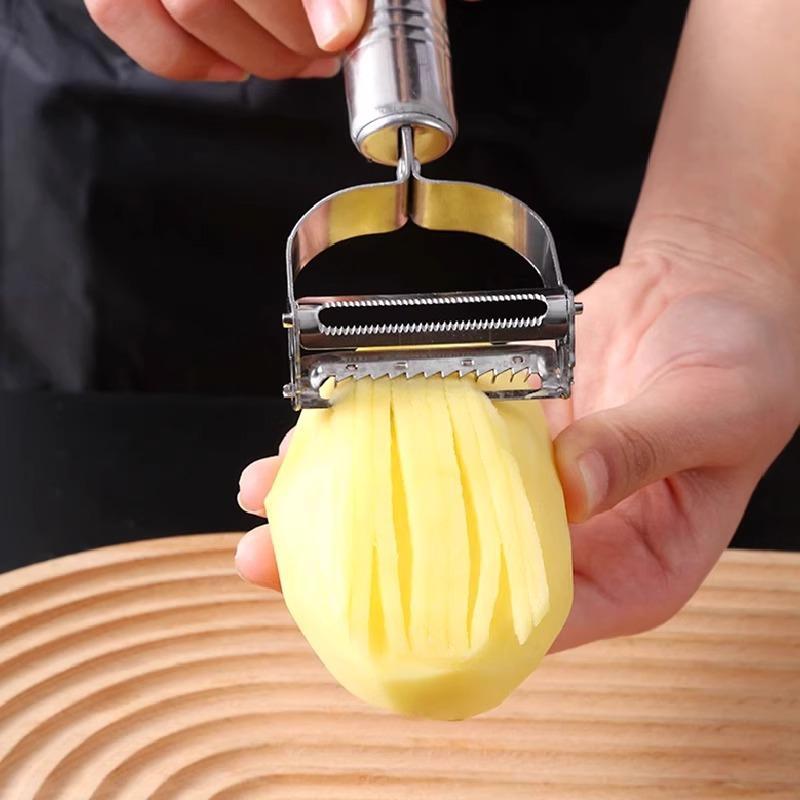 Doppelfunktions-Edelstahlschäl – Meal Prep Chef Bewertung und Preis