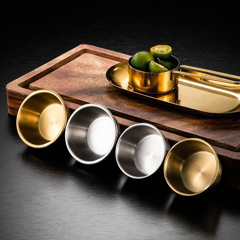 △   304 Edelstahl Kleine Gewür – Sauce Dipping Cup Bewertung und Preis