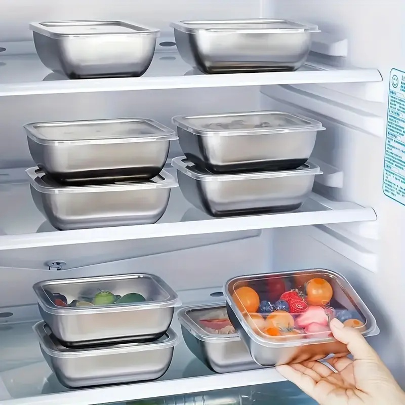 5-teiliges Edelstahl-Lebensmit – Meal Prep Chef Bewertung und Preis