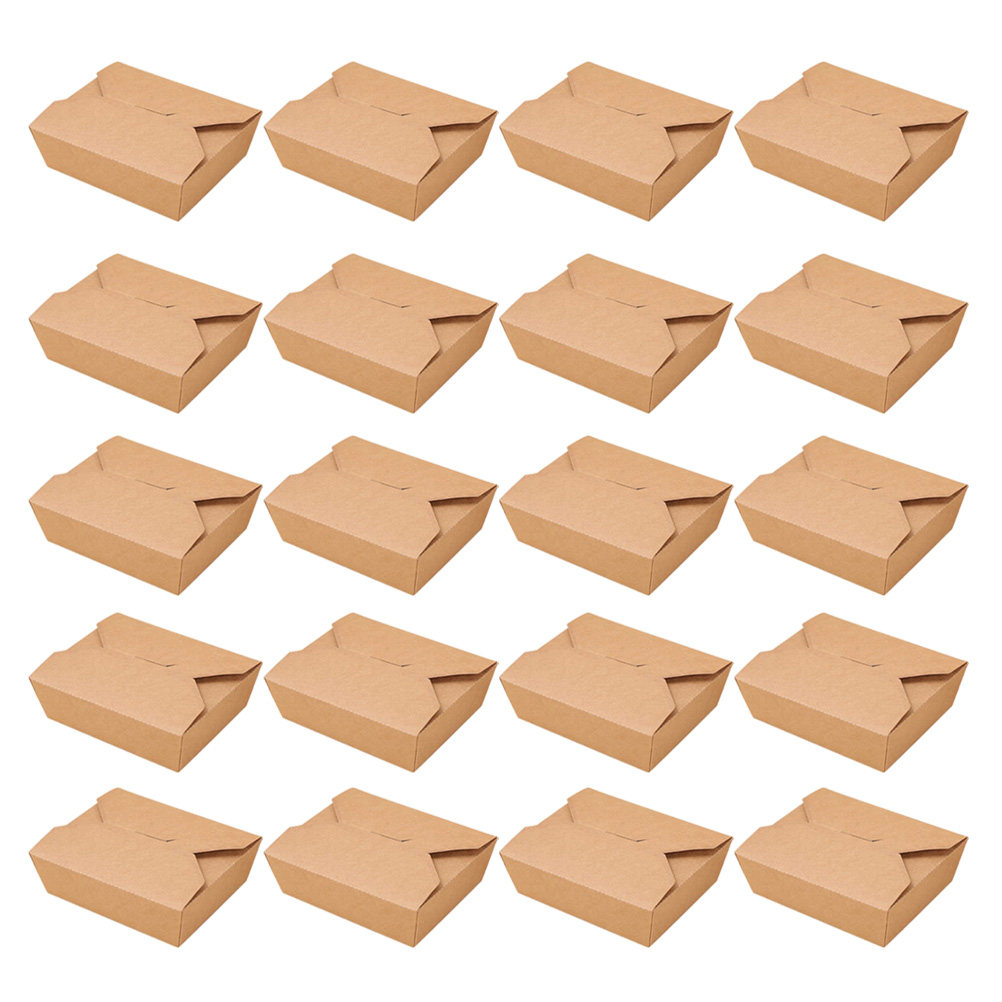 20 Stück Kraftpapier-Lunchboxe – Meal Prep Cold Lunches Bewertung und Preis