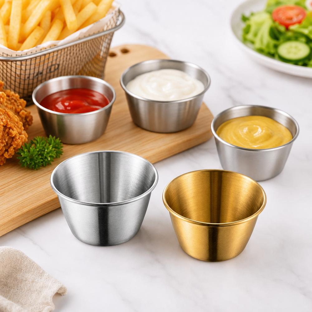 Soßenbecher aus Edelstahl, Min – Sauce Dipping Cup Bewertung und Preis