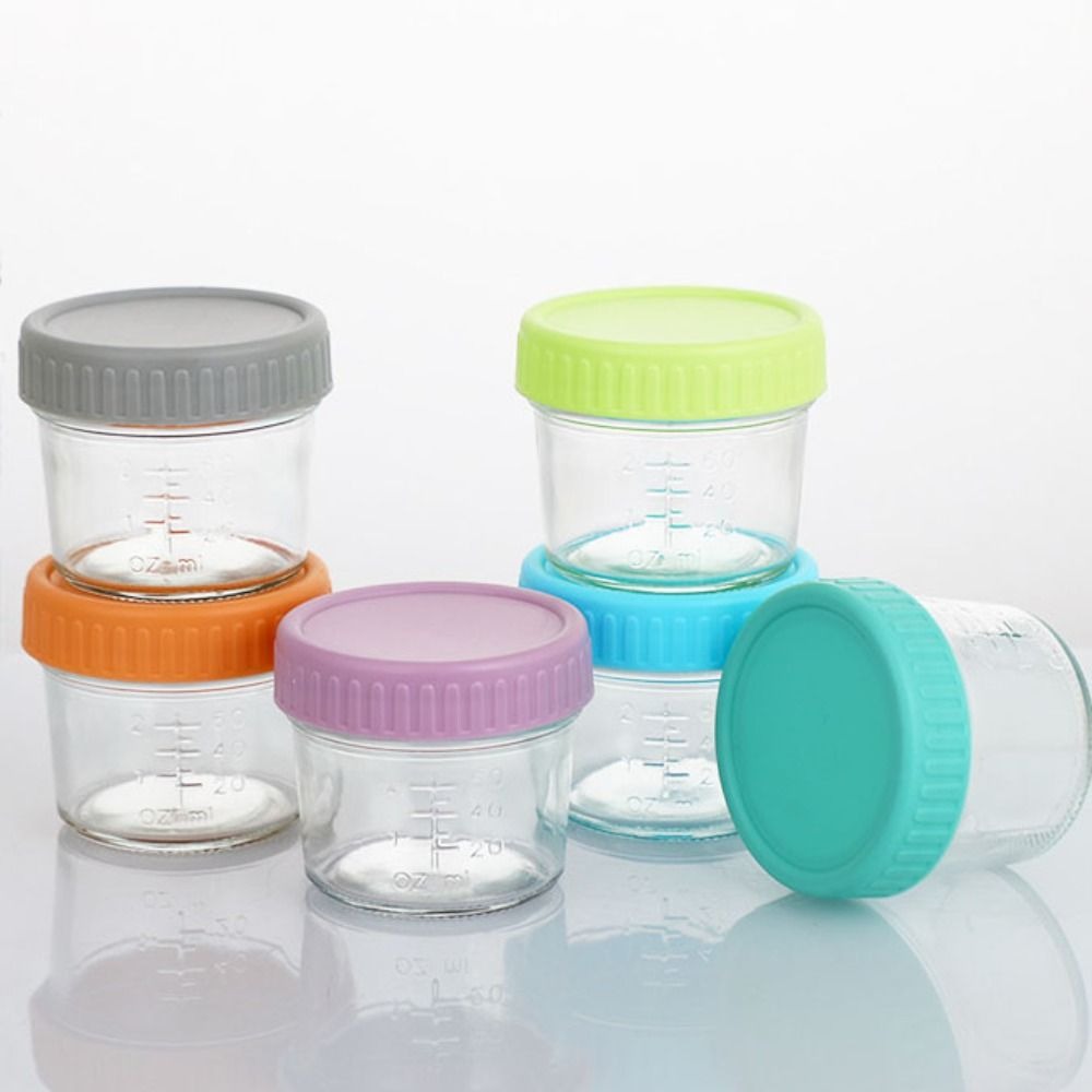6 Stück Glas-Babynahrungsgläse – Sauce Dipping Cup Bewertung und Preis