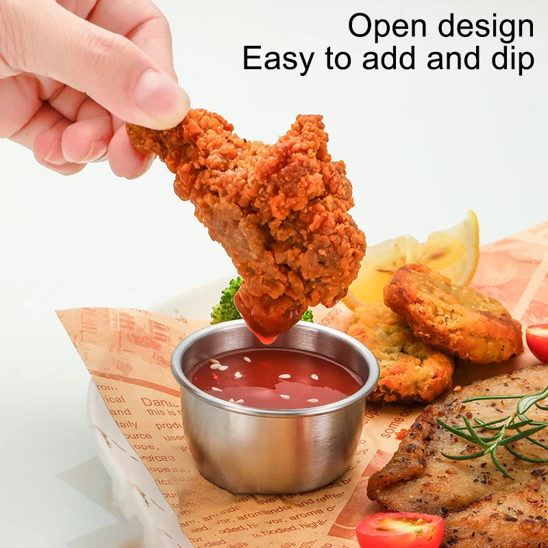 Saucen-Tauchschüssel, 304 Edel – Sauce Dipping Cup Bewertung und Preis