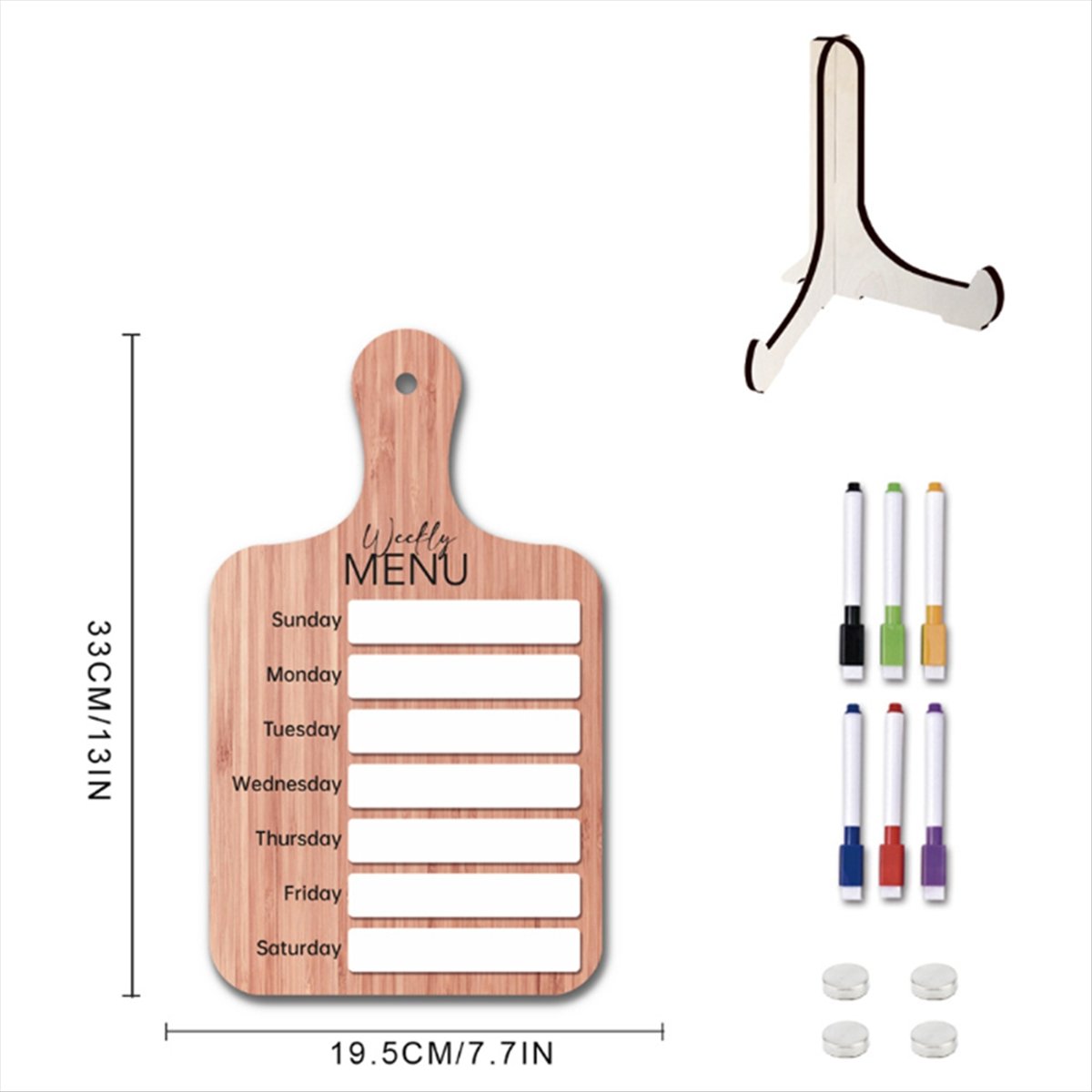 Magnetischer Wochenplaner für  – Meal Prep Weekly Bewertung und Preis
