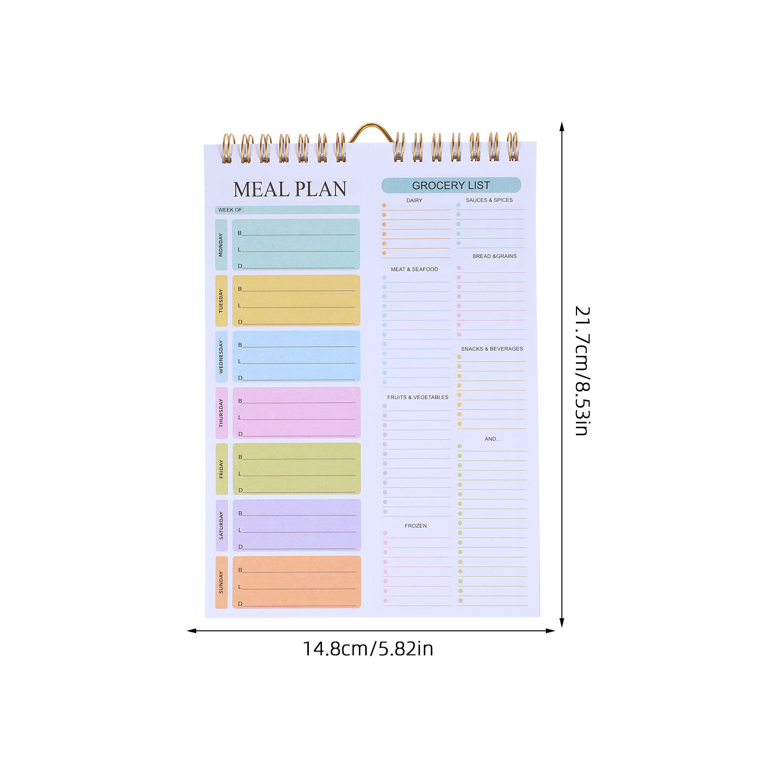 52-seitiger wöchentlicher Esse – Meal Prep Weekly Bewertung und Preis