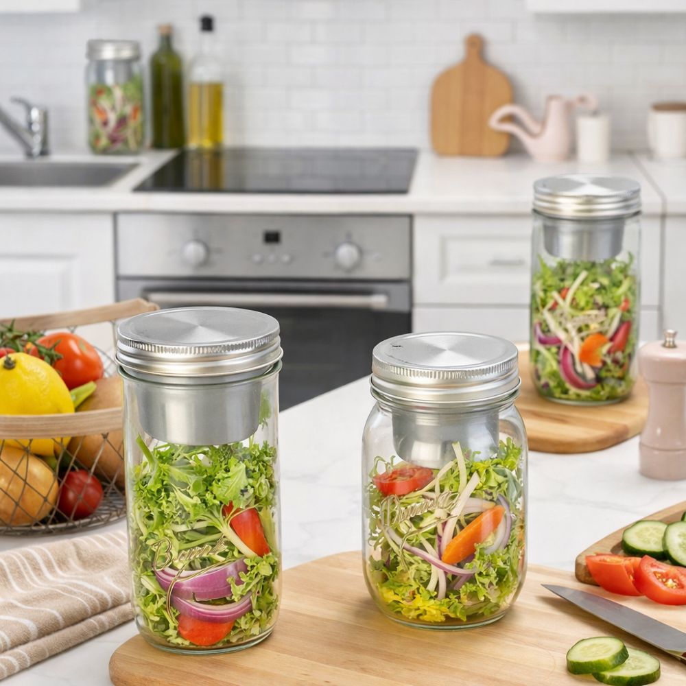 16/24 Unzen Salat-Glasbehälter – Meal Prep Weekly Bewertung und Preis